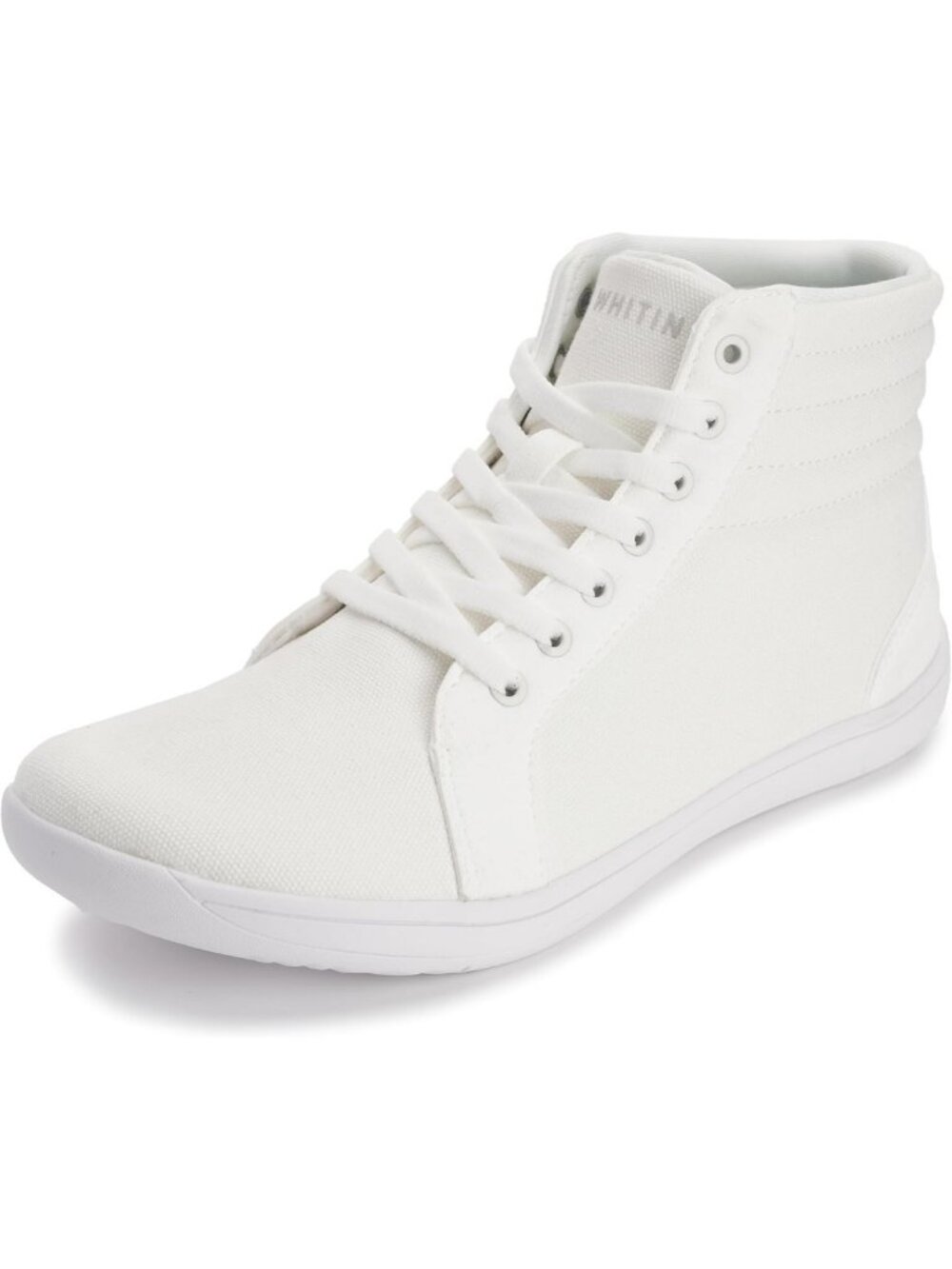 Women's Wide High-Top Canvas Sneakers | Comfortable Barefoot Style Shoes